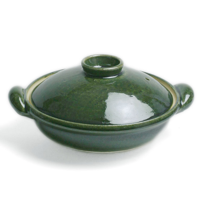 土楽窯 伊賀焼:青土鍋・22cm・土楽窯《土鍋...の紹介画像2