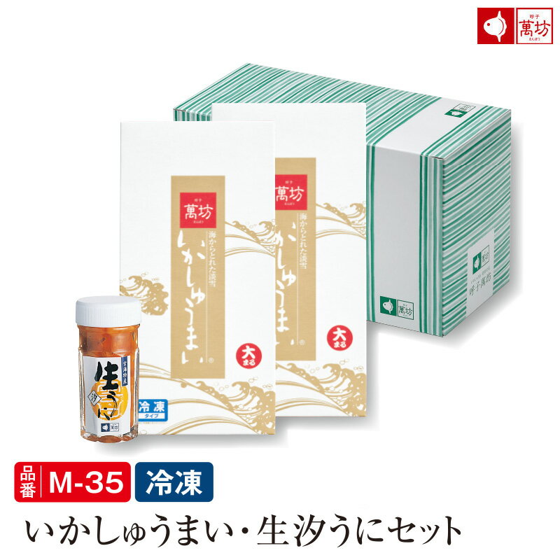 いかしゅうまい・生汐うにセット(M-35) 御中元 夏ギフト 食べ物 暑中見舞い ビールに合う おつまみ 雲丹 家族向け 親族向け お取り寄せ..