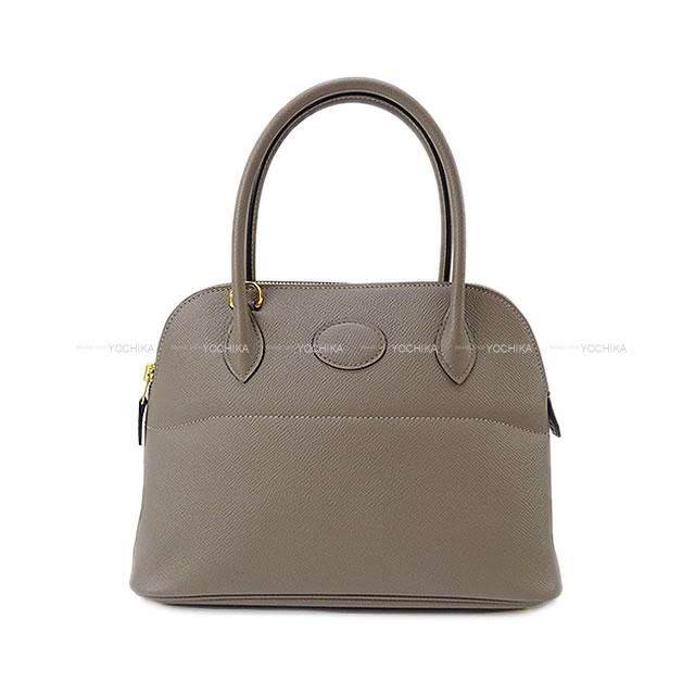【ご褒美に★】HERMES エルメス ショルダーバッグ ボリード27 グリアスファルト エプソン ゴールド金具 展示新品 (HERMES Shoulder bag Bolide 27 Gris asphalt Epsom GHW[Exhibition][Authentic])【あす楽対応】#yochikaのサムネイル