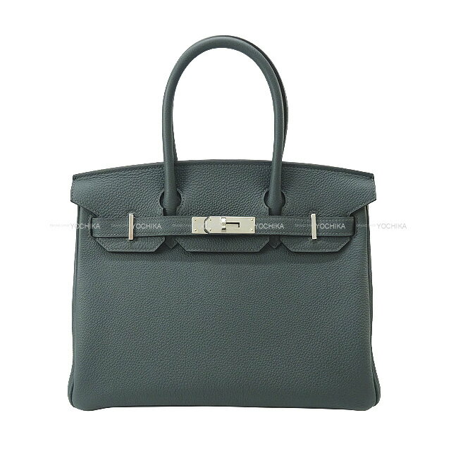 HERMES エルメス バーキン30 ブルーオラージュ トゴ シルバー金具 ハンドバッグ 新品(HERMES Birkin30 Bleu Orage Veau Togo Silver HW Handbag[BRAND NEW][Authentic])【あす楽対応】#yochika