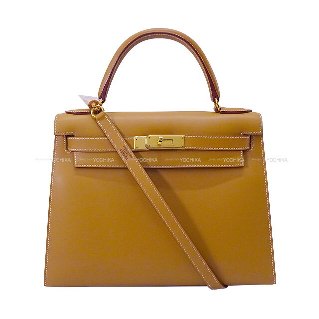 【ご褒美に☆】HERMES エルメス ケリー28 外縫い 旧金具 ナチュラル ヴォーシャモニー ゴールド金具 ショルダーバッグ □C刻印 新品未使用(HERMES Kelly28 Sellier Old HW Naturel Veau Chamonix Gold HW Shoulder bag[NEVER USED][Authentic])【あす楽対応】#yochika