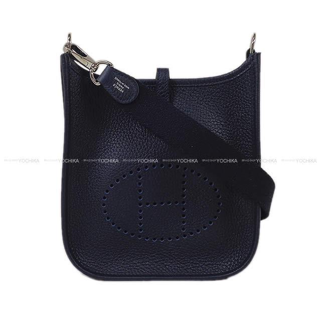 【ご褒美に☆】HERMES エルメス エヴリン(エブリン) 16 TPM アマゾン ブルーニュイ/ブルーインディゴ トリヨンクレマンス シルバー金具 ショルダーバッグ Z刻印 新品(HERMES Evelyne 16 TPM Amazon Shoulder bag[BRAND NEW][Authentic])【あす楽対応】#yochikaのサムネイル