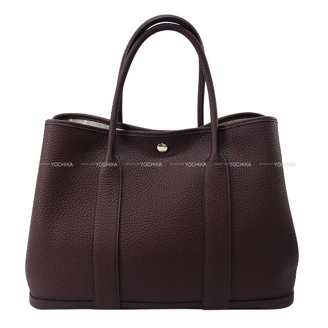 HERMES エルメス ガーデンパーティ 36 PM ルージュセリエ ネゴンダ シルバー金具 トートバッグ 新品(HERMES Garden Party 36 PM Rouge Sellier Veau Negonda Silver HW tote bag[BRAND NEW][Authentic])【あす楽対応】#yochikaのサムネイル