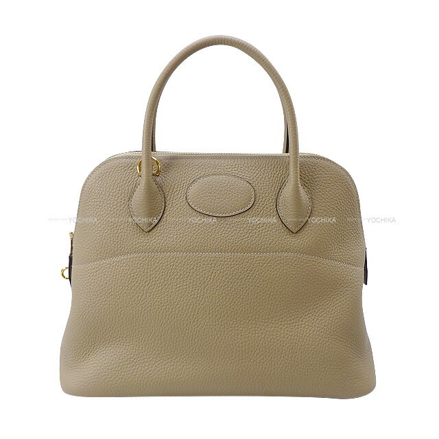 HERMES エルメス ボリード31 ヴェルソ トレンチ/エトープ (エトゥープ) トリヨンクレマンス ゴールド金具 ショルダーバッグ Z刻印 新品未使用(HERMES Bolide31 Verso Trench/Etoupe Taurillon Clemence Gold HW Shoulder bag[NEVER USED][Authentic])【あす楽対応】#yochikaのサムネイル