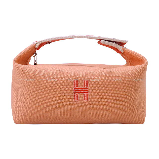 HERMES エルメス ブリッドアブラック PM グアバ トワルアッシュ シルバー金具 ポーチ 新品(HERMES Bride a Brac PM Goyave Toile H Silver HW Pouch[BRAND NEW][Authentic])【あす楽対応】#yochikaのサムネイル