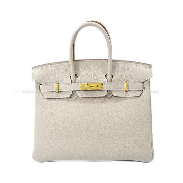 HERMES ᥹ С25  ȥ ɶ ϥɥХå U (HERMES Birkin25 Craie Ve...