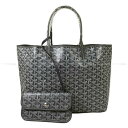GOYARD ゴヤール サンルイ PM グレー PVCコーティングキャンバス カーフスキン シルバー金具 トートバッグ 新品(GOYARD SAINT LOUI...