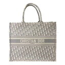 Christian Dior クリスチャンディオール ブックトート ラージ グレー ディオール オブリーク ジャガード M1286ZRIW ハンドバッグ 新品同様( Christian Dior Book Tote Large Grey Dior oblique jacquard Handbag)#yochika