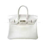 HERMES᥹С25˥塼ۥ磻ȥեȥСϥɥХå¹(HERMESBirkin25NewWhiteVeauSwiftSilverHWHandbag[BRANDNEW][Authentic])ڤб#yochika