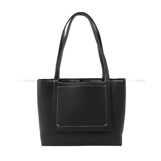 HERMES エルメス カバセリエ31 黒 (ブラック) トリヨンクレマンス トートバッグ Z刻印 新品未使用(HERMES Cabasellier 31 Noir (Black) Taurillon Clemence tote bag[EXCELLENT][Authentic])【あす楽対応】#yochikaのサムネイル