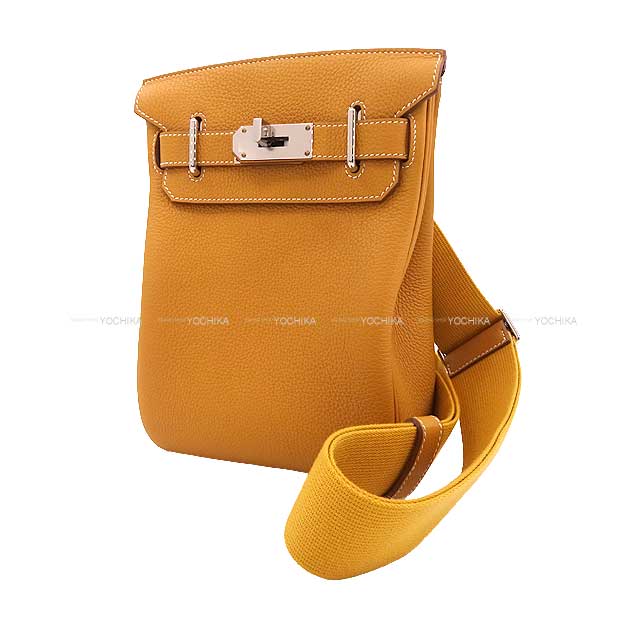 HERMES エルメス アッカド PM ナチュラルサブレ トゴ シルバー金具 ショルダーバッグ B刻印 新品(HERMES Hac a Dos PM Naturel-Sable Veau Togo Silver HW Shoulder bag[BRAND NEW][Authentic])【あす楽対応】#yochikaのサムネイル
