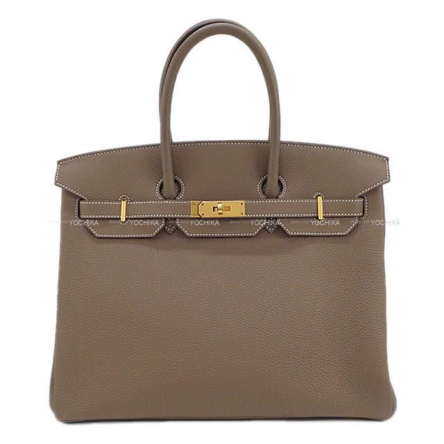 HERMES᥹С35ȡ(ȥ)ȥɶϥɥХåY̤(HERMESBirkin35EtoupeVeauTogoGoldHWHandbag[EXCELLENT][Authentic])ڤб#yochika