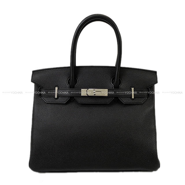 HERMES エルメス バーキン30 黒 (ブラック) トゴ シルバー金具 ハンドバッグ D刻印 新品未使用(HERMES Birkin30 Noir (Black) Veau Togo Silver HW Handbag[EXCELLENT][Authentic])【あす楽対応】#yochika