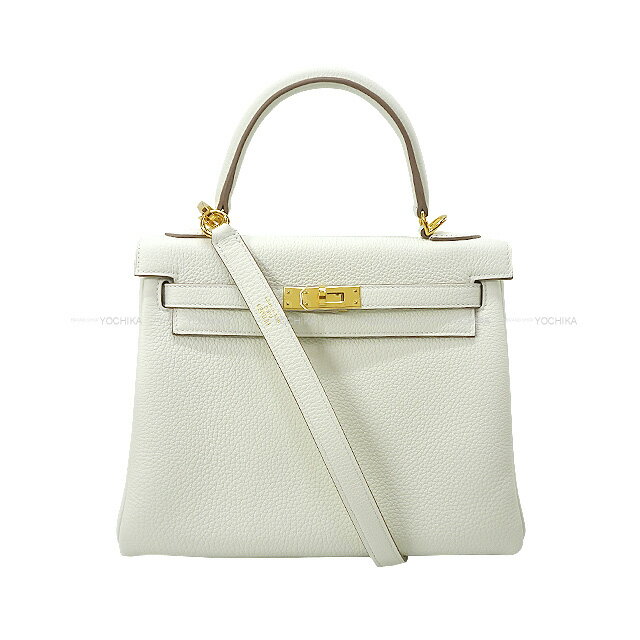 HERMES エルメス ケリー25 内縫い マッシュルーム トゴ ゴールド金具 ショルダーバッグ B刻印 新品(HERMES Kelly25 Retourne Mushroom Veau Togo Gold HW Shoulder bag[BRAND NEW][Authentic])【あす楽対応】#yochikaのサムネイル