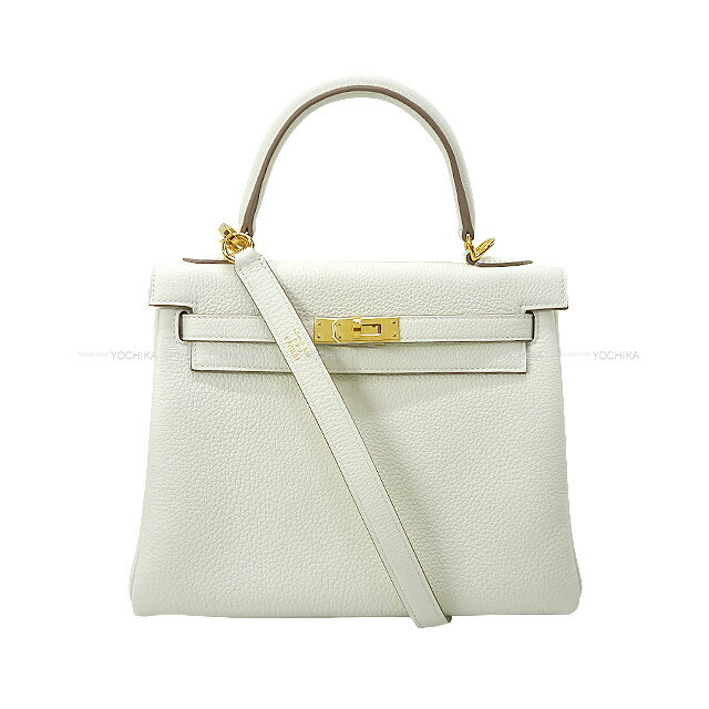 HERMES エルメス ケリー25 内縫い マッシュルーム トゴ ゴールド金具 ショルダーバッグ B刻印 新品(HERMES Kelly25 Retourne Mushroom Veau Togo Gold HW Shoulder bag[BRAND NEW][Authentic])【あす楽対応】#yochika