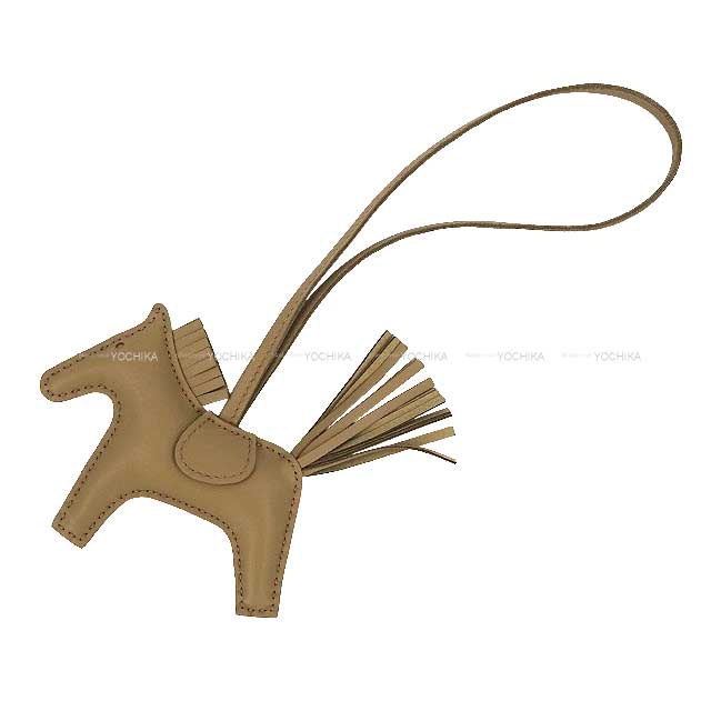 HERMES ᥹ ǥ PM ޥե SO MARFA ١ޥե ˥塼ߥ() Хå㡼 B (HERMES Rodeo PM SO MARFA Beige Marfa Agneau Milo bag charm[BRAND NEW][Authentic])ڤб#yochika