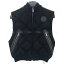 HERMES ᥹ 硼Ⱦ ٥ ѥå #34  (֥å) ߥ100% С ٥ (HERMES Down vest short length #34 Noir (Black) Cashmere100% Silver HW Down vest[BRAND NEW][Authentic])ڤб#yochika