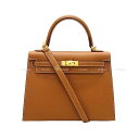 ケリー HERMES エルメス ケリー25 外縫い ゴールド エプソン ゴールド金具 ショルダーバッグ B刻印 新品(HERMES Kelly25 Sellier Gold Veau Epsom Gold HW Shoulder bag[BRAND NEW][Authentic])【あす楽対応】#yochika