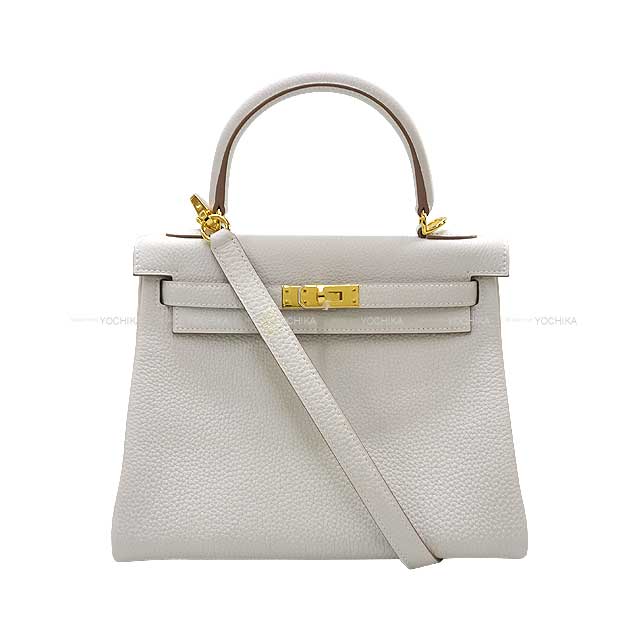 HERMES ᥹ ꡼25 ˥ ˥塼ꥹѡ (ڡ/ѡ륰졼) ȥ ɶ Хå B (HERMES Kelly25 Retourne New Gris Perle Veau Togo Gold HW Shoulder bag[BRAND NEW][Authentic])ڤб#yochika