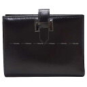 HERMES エルメス ベアンコンパクト ソーブラック モノクローム 黒 (ブラック) ボックスカーフ ブラック金具 二つ折り財布 B刻印 新品未使用(HERM...