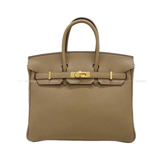 HERMES エルメス バーキン25 ベージュマルファ トゴ ゴールド金具 ハンドバッグ B刻印 新品(HERMES Birkin25 Beige Marfa Veau Togo Gold HW Handbag[BRAND NEW][Authentic])【あす楽対応】#yochika