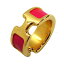 HERMES ᥹  PM #52 եܥ ޥ ɶ 󥰡 ̤(HERMES Olympe PM #52 Framboise Veau madame Gold HW ring[EXCELLENT][Authentic])ڤб#yochika
