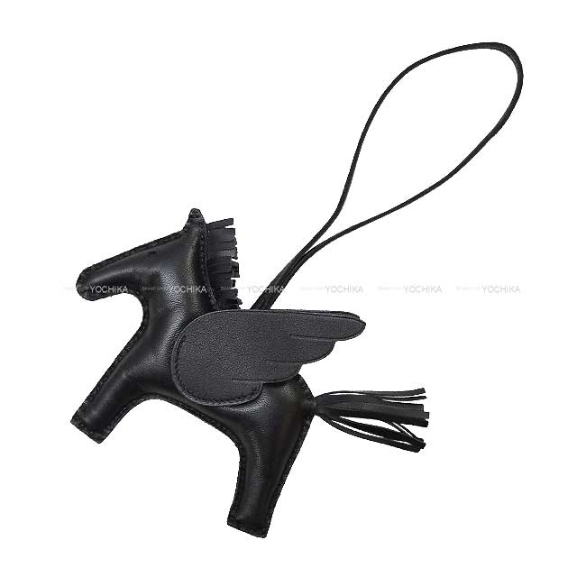 HERMES ᥹ ǥ ڥ MM ֥å  (֥å) ˥塼ߥ()/ե Хå㡼 B (HERMES Rodeo Pegasus MM SO BLACK Noir (Black) Agneau Milo/Veau Swift bag charm[BRAND NEW][Authentic])ڤб#yochika