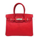 HERMES GX o[L30 u[QrA Gv\ Vo[ nhobO M VilyÁz([Pre-loved] HERMES Birkin30 Bougainvillier Veau Epsom Silver HW Handbag[LIKE NEW][Authentic])yyΉz#yochika