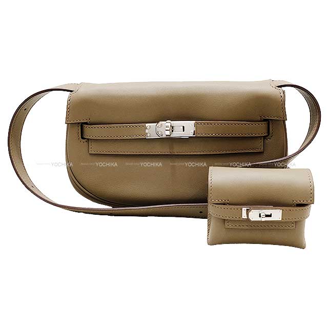 HERMES᥹꡼ࡼȡ(ȥ)եȥС񥷥ХåW(HERMESKellyMooveEtoupeVeauSwiftSilverHWShoulderbag[BRANDNEW][Authentic])ڤб#yochika