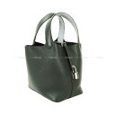 HERMES エルメス ピコタンロック 18 PM エクラ ヴェールマングローブ/グリパンタン トリヨンクレマンス/スイフト シルバー金具 ハンドバッグ K刻印 新品