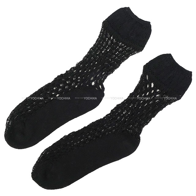 Dior ディオール ソックス メッシュ 黒 (ブラック) 新品(Dior Socks Mesh Noir (Black)[BRAND NEW][Authentic])(4)