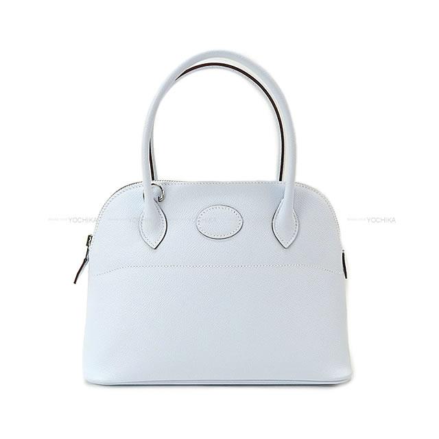 【ご褒美に★】HERMES エルメス ショルダーバッグ ボリード27 ブルーブリュム エプソン シルバー金具 展示新品 (HERMES Shoulder bag Bolide27 Bleu Brume Epsom SHW[Exhibition new][Authentic])【あす楽対応】#yochikaのサムネイル
