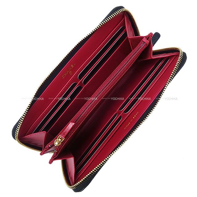 【ご褒美に☆】シャネル 19 チェーン ココマーク マトラッセ 長財布 黒/フランボワーズ ラムスキン ゴールド金具 AP1063 新品 (CHANEL 19 Chain CocoMark Matelasse Long Wallet Black/Flamboise Lambskin GHW AP1063 [Brand new][Authentic])【あす楽対応】#よちか