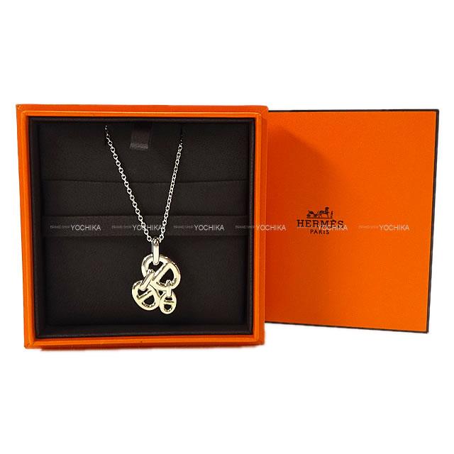 【ご褒美に★】HERMES エルメス ネックレス ペンダント "シェーヌダンクル アンシェネ PM" シルバー925 新品同様【中古】 ([Pre Loved]HERMES Necklace Pendent "Chane d'ancre Enchainee" Silver 925[Near Mint][Authentic])【あす楽対応】#yochikaのサムネイル