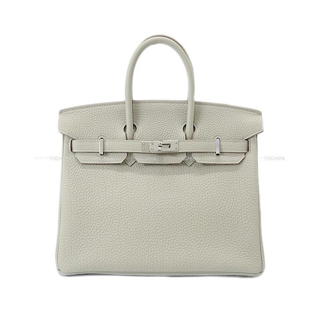 【ご褒美に★】HERMES エルメス ハンドバッグ バーキン25 グリスパール(パールグレー) トゴ シルバー金具 新品 (HERMES Handbag Birkin 25 Gris Perle(Pearl Gray) Togo SHW[Brand new][Authentic])【あす楽対応】#yochikaのサムネイル