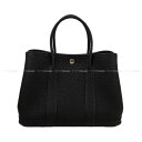 HERMES エルメス ガーデンパーティ 30 TPM 黒 (ブラック) ネゴンダ シルバー金具 トートバッグ W刻印 新品(HERMES Garden Party 30 TPM Noir (Black) Veau Negonda Silver HW tote bag BRAND NEW Authentic )【あす楽対応】 よちか