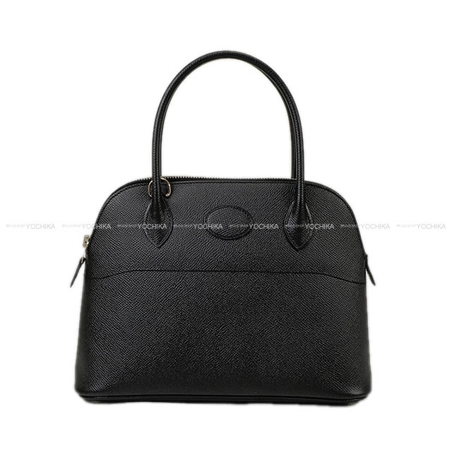 HERMES エルメス ボリード27 黒 (ブラック) エプソン シルバー金具 ショルダーバッグ U刻印 準新品(HERMES Bolide27 Noir (Black) Veau Epsom Silver HW Shoulder bag[ALMOST NEW][Authentic])【あす楽対応】#よちかのサムネイル
