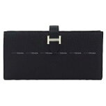 HERMES᥹٥󥹥ե(֥å)֥ߥ륷СĹB(HERMESBearnSouffletNoir(Black)ChevreMyzoreSilverHWlongwallet[BRANDNEW][Authentic])ڤб#