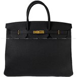 HERMES᥹С40(֥å)ȥɶϥɥХåṲ(HERMESBirkin40Noir(Black)VeauTogoGoldHWHandbag[EXCELLENT][Authentic])ڤб#