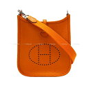 HERMES GX G(Gu) 16 TPM IW gN}X Vo[ V_[obO B Vi(HERMES Evelyne 16 TPM Orange Taurillon Clemence Silver HW Shoulder bag[ALMOST NEW][Authentic])yyΉz#悿