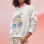 2023ǯ ղ HERMES ᥹ 󥰥꡼ å   #34  (ۥ磻)/ޥ顼 åȥ å (2023 SS HERMES Long sleeve sweat shirt Chevaloscope #34 Blanc (White)/Multicolor Cotton Sweat)ڤб#