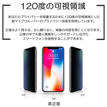 【YOCOM】覗き見防止　9H　強化ガラスフィルム　プライバシー　保護　画面フィルム　iPhone 液晶画面保護フィルム　iPhone11Pro iPhone11 iPhone11ProMAX iPhoneXS　iPhoneX　iPhoneXSMax　iPhoneXR　iPhone7　iPhone8　iPhone7Plus　iPhone8Plus