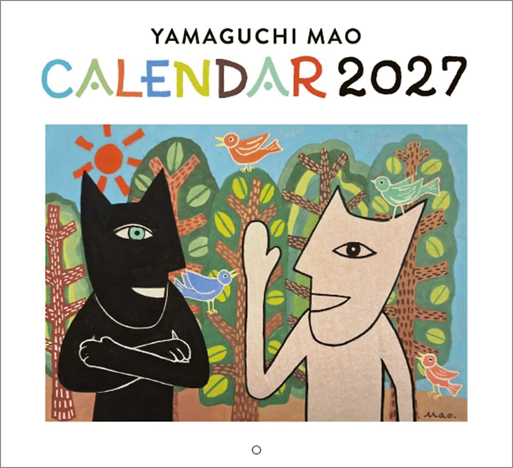 山口マオ 2027年 壁掛けカレンダー 令和9年 27CL-527