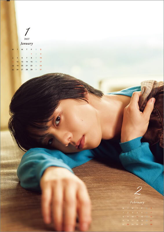 2026/10/17発売予定! 羽生結弦 2027年 壁掛けカレンダー 令和9年 27CL-557 (2)