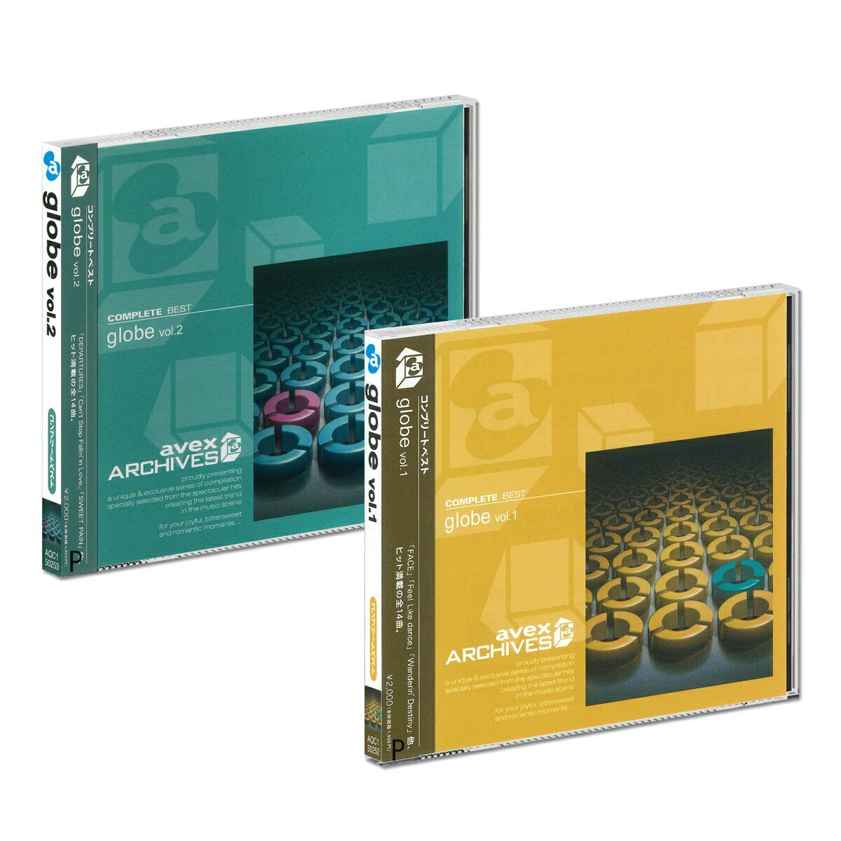 【おまけCL付】新品 avex archives COMPLETE BEST globe vol.1 & vol.2 / globe(2CD) SET-AGC1-GLOBE