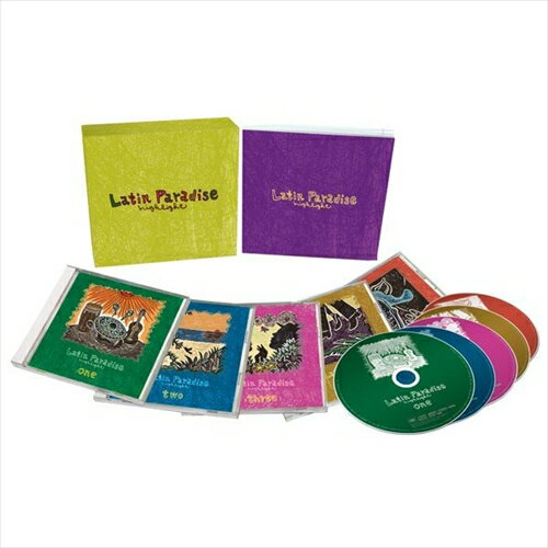 【おまけCL付】新品 LATIN PARADISE HIGHLIGHT ラテン・パラダイス・ハイライト CD BOX / (5枚組CD) DYCP-1666-1670-US