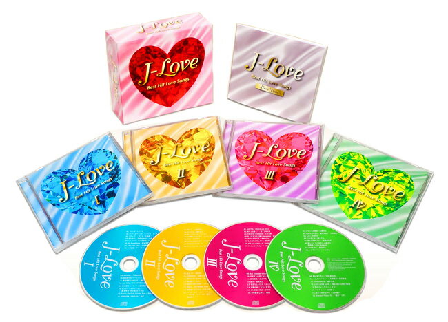 【おまけCL付】新品 J-LOVE ～BEST HIT LOVE SONGS～ / (4枚組CD) DQCL-1221-24-US