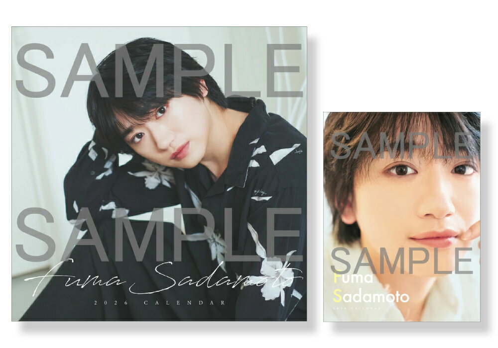 定本楓馬 壁掛け・卓上セット CL26-315 CL26-316 2026年 カレンダー CL26-315-316