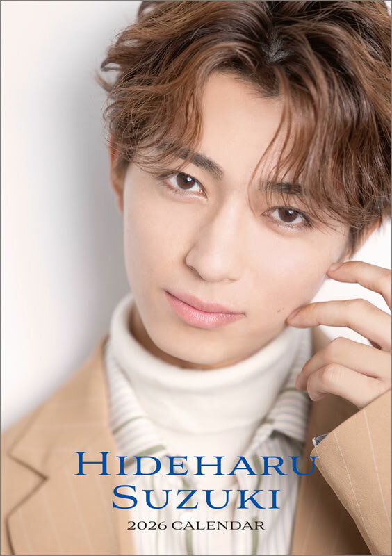 2025/11/22発売予定! 卓上 鈴木秀脩 2026年 カレンダー CL-324 CL26-324