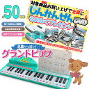 【おまけDVD付】新品 名曲いっぱい! グランドピアノ / (雑貨) 4959321010341 知育おもちゃ 折りたたみ式ピアノ 新装版 50曲収録 両手でひける 37鍵盤 音色3種類 音量調整7段階 カードタイプ楽譜つき 入園 入学祝いにも!